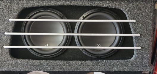 JL Audio 10" Subs Ported And Non Ported