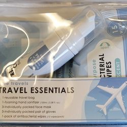 Safe SCHOOL & TRAVEL Essentials in Clear Pouch