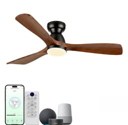 52 in ceiling fan , dark walnut