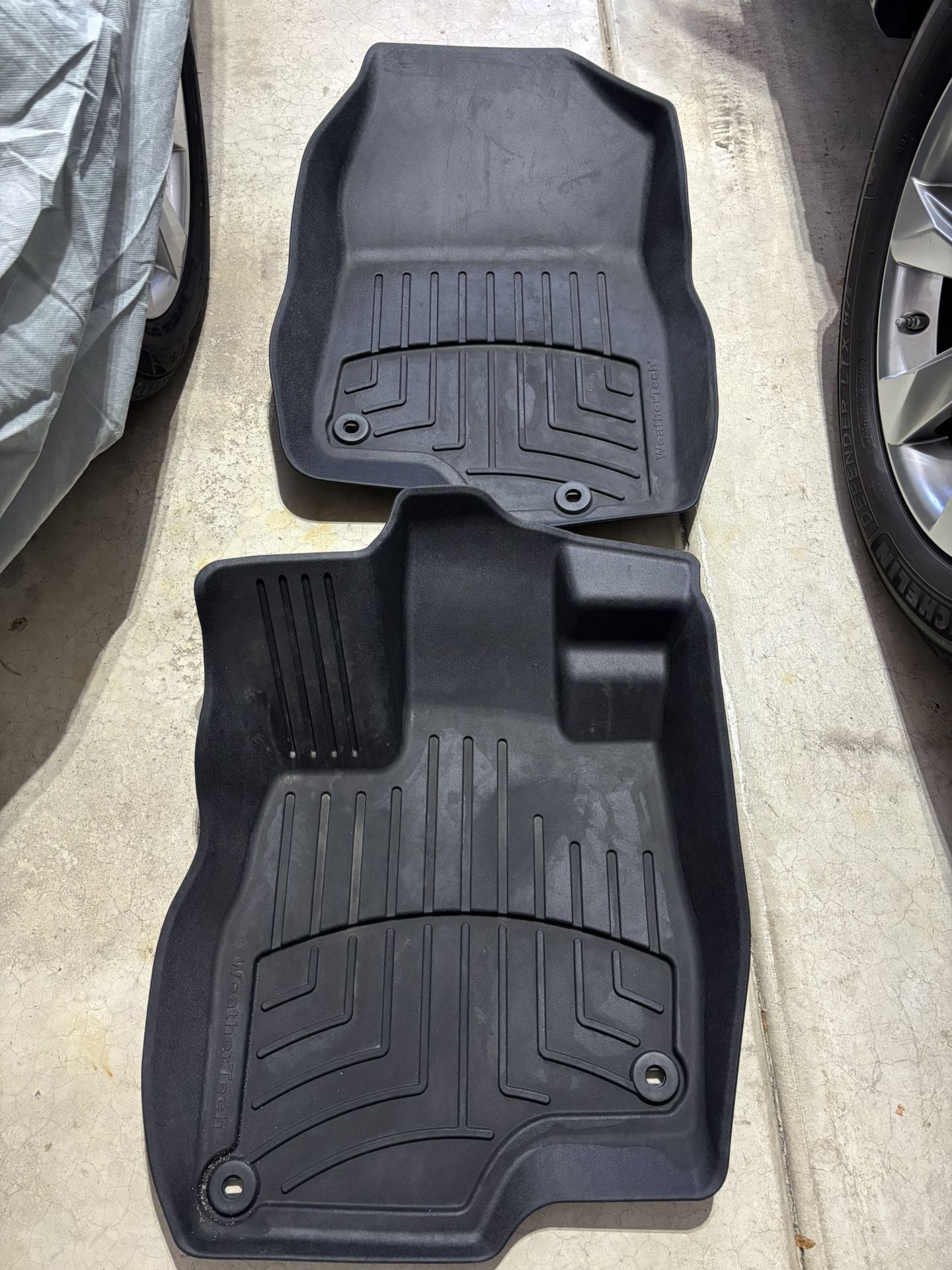 Weathertech Mats Front In Black