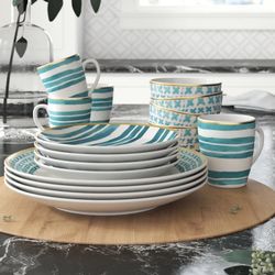 Cherie Dinnerware Set, 16 Piece