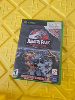 XBOX Jurassic Park Operation Genesis Video Game