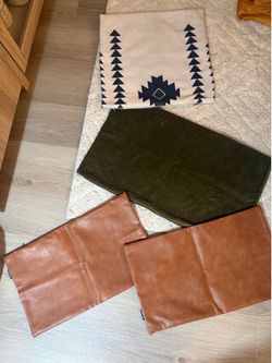 🤎 Boho Pillow Cover Bundle (Set of 4 – Mixed Sizes) 🤎