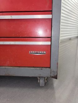 Red craftsman toolbox