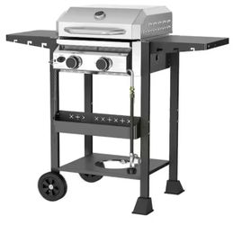 R.W.FLAME 2-burner stainless steel propane gas grill