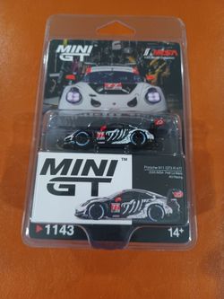 Mini GT Porsche 911 GT3 R #77 Skeleton Rexy AO Racing