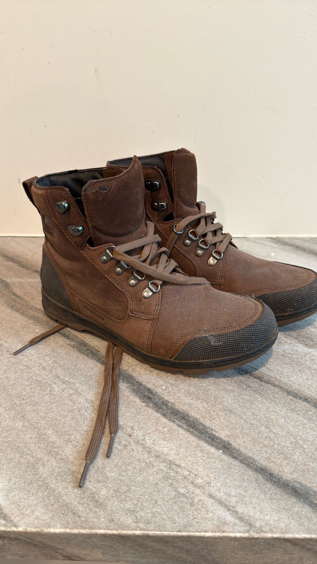 Sorel Ankeng II boots - tobacco brown size men's 10