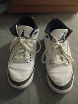 Air Jordans 3 dark iris 6y