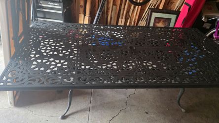 Patio chairs and tables