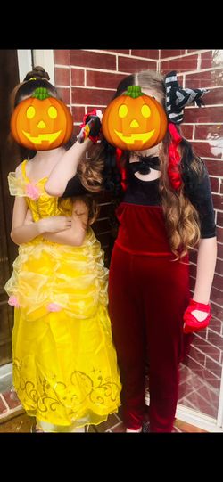 Girls Princess Belle costume