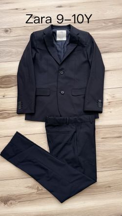 Zara boy formal suit set 9-10y