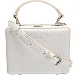 White Leather Purse 