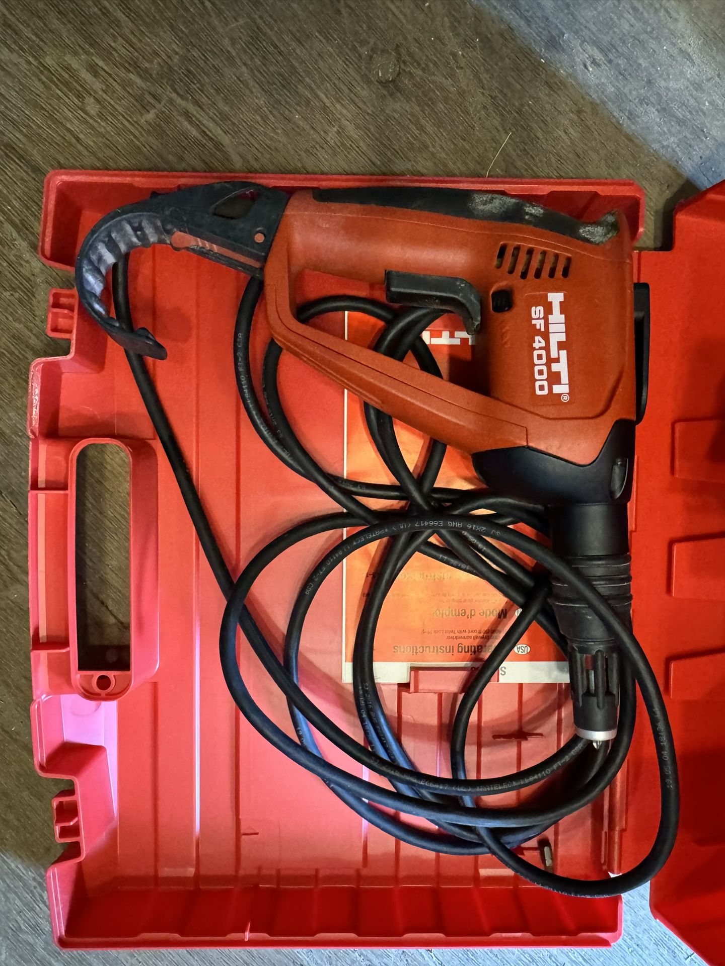 Hilti SF 4000 Corded Drywall Screw Gun Tested