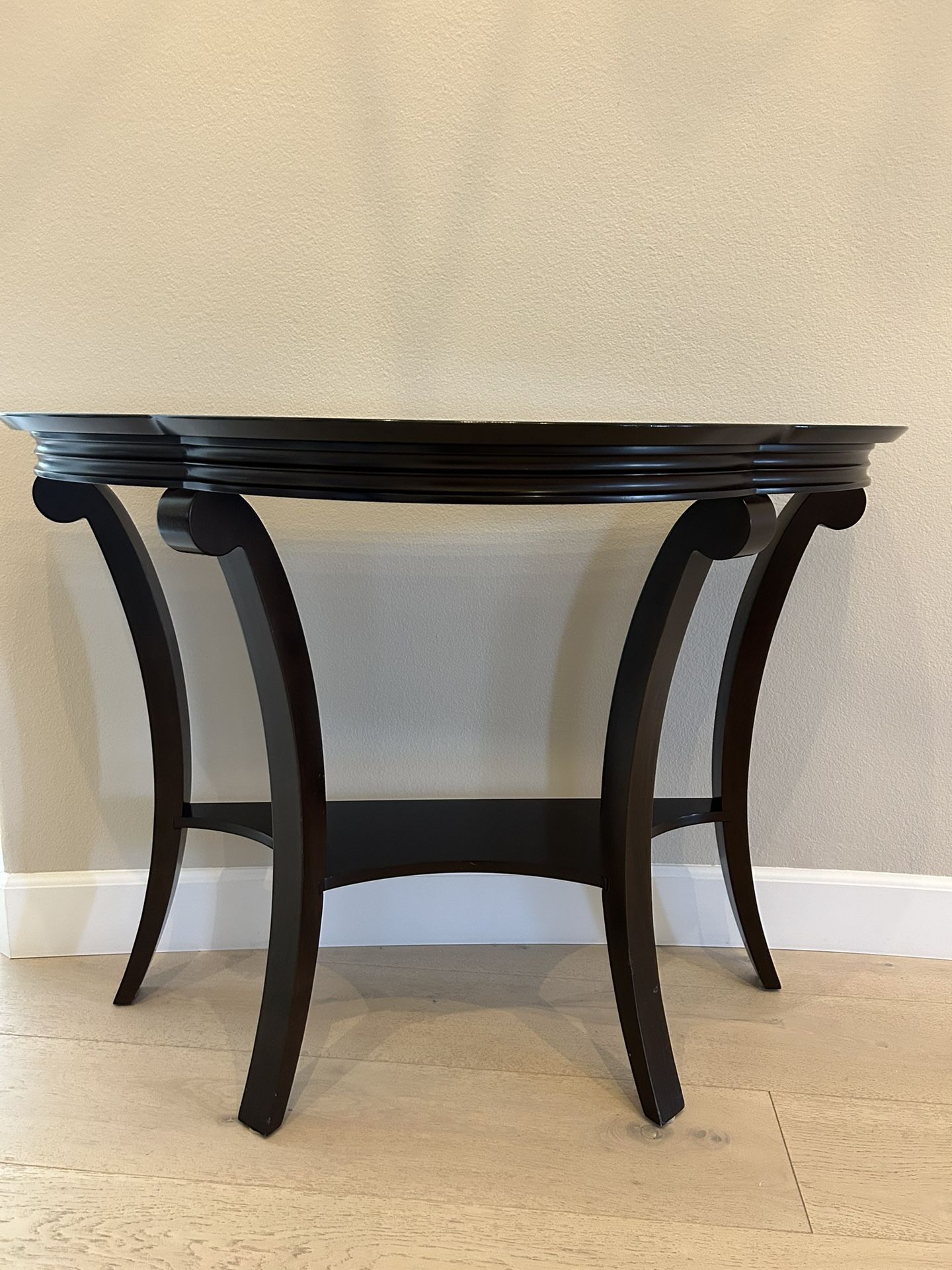 Wood Console Table