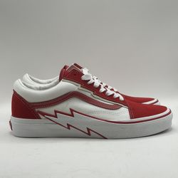 Vans Old Skool Bolt Red/White Sneakers