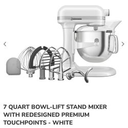Kitchen aid Stainless Steel 7-Quart Bowl-Lift Stand Mixer