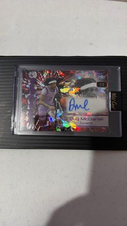 Dug McDaniel Wild Card Auto Trading Card 1/2