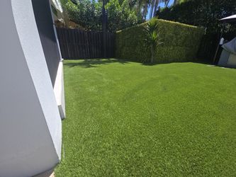 Artificial grass and ivy installation services