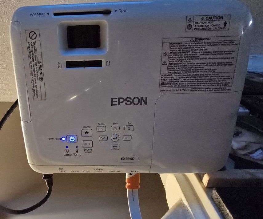 Epson Projector and Motorized Sreen.