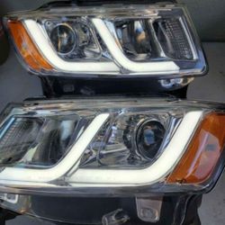 14-16 Jeep Grand Cherokee Projector Headlights Luces Faros Micas Calaveras