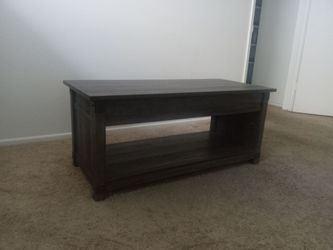 Coffee table with storage