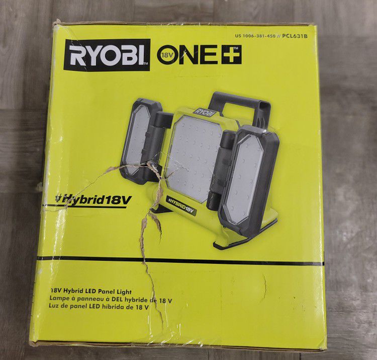 Ryobi ONE 18V Cordless Hybrid LED Panel Light for Sale in San Fernando,  CA OfferUp
