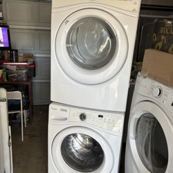 Whirlpool Duet Stackable Washer And Gas Dryer 