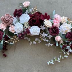 Faux Floral Centerpiece