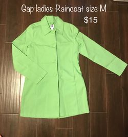 Ladies Gap Raincoat M