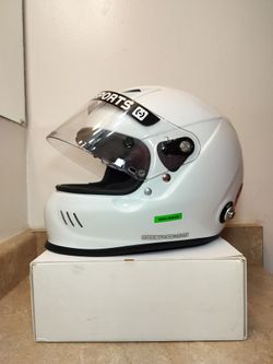 HJC H10 Motorsports Professional Racing Helmet - Size M - Snell SA2020 (Feb 2021) - Very Clean