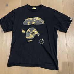 Rhinestone Black Camo Bape T-shirt