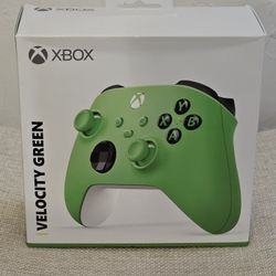 Xbox Controller, Velocity Green, NEW