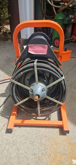 Harbor Freight Electric Drain Cleaner – 1/3 HP, 60 ft Cable – Works Great