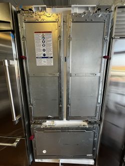 Miele 36” Refrigerator French Door - Panel Ready 