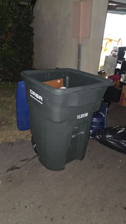 CR&R 96 Gallon Trash/Recycling Bin – Heavy Duty Wheeled Cart