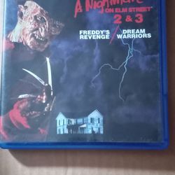 blu ray nightmare elm street 2 & 3 bluray 