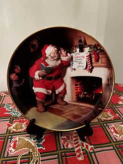 Coca Cola Collectible Plate