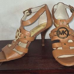 Michael Kors Rustin Open Toe Heel Size 6 