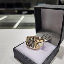 Men 14k Gold Ring 