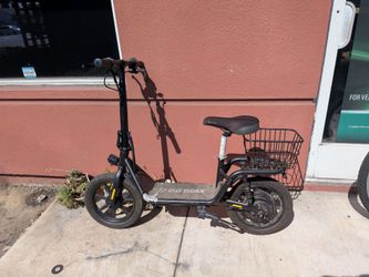 Electric Scooter With Seat