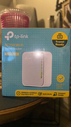 tp-link  AC750  Fast Wi-Fi Travel Router (TL-WR902AC)
