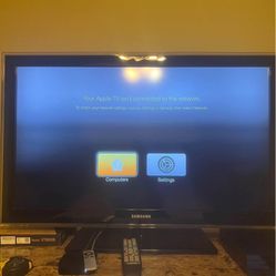 Samsung Tv With Apple Console 