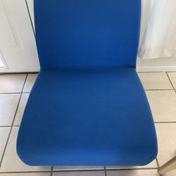 Blue Foam Comfy Chair With Washable Cover