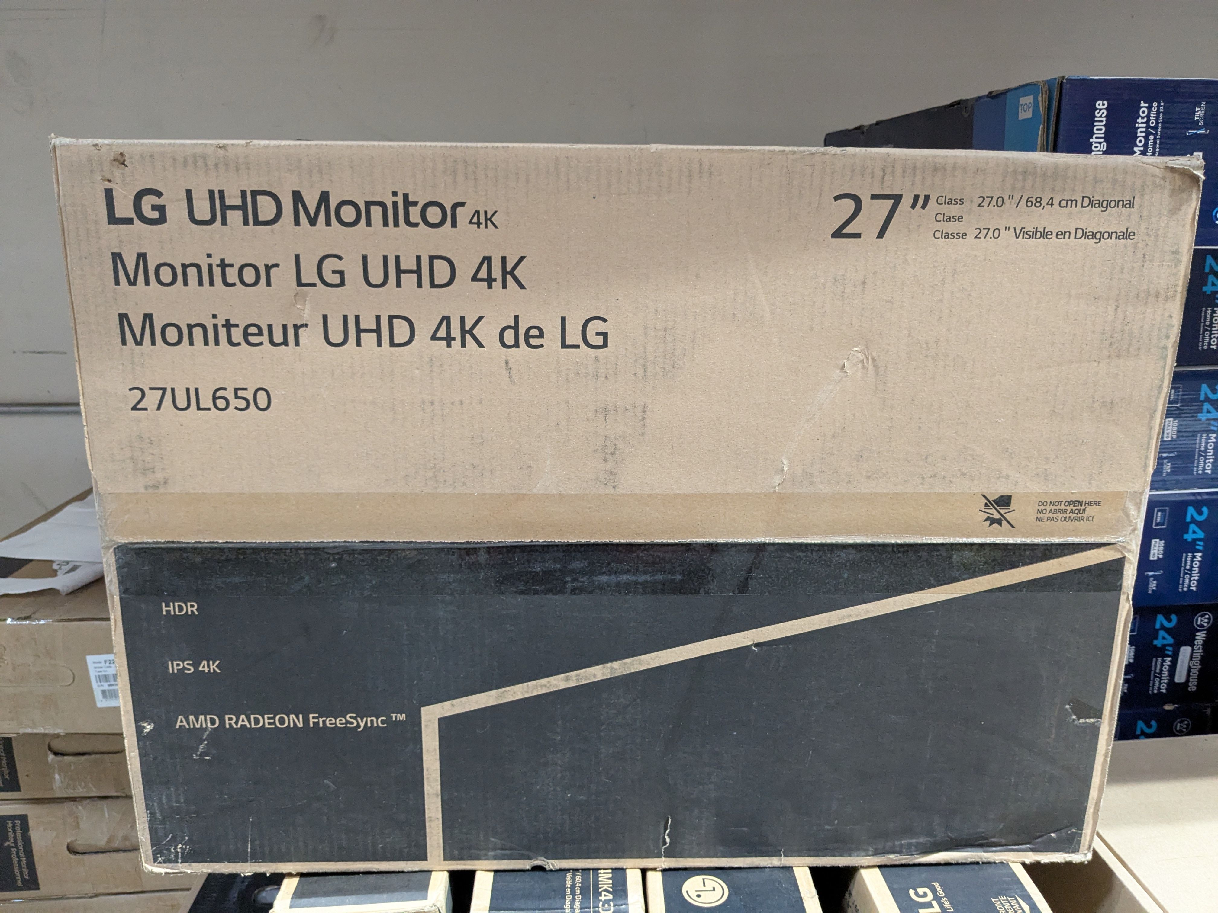 27 Inch UltraFine™ 4K UHD HDR10 IPS Monitor