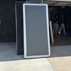 Box Springs King Size Bed 