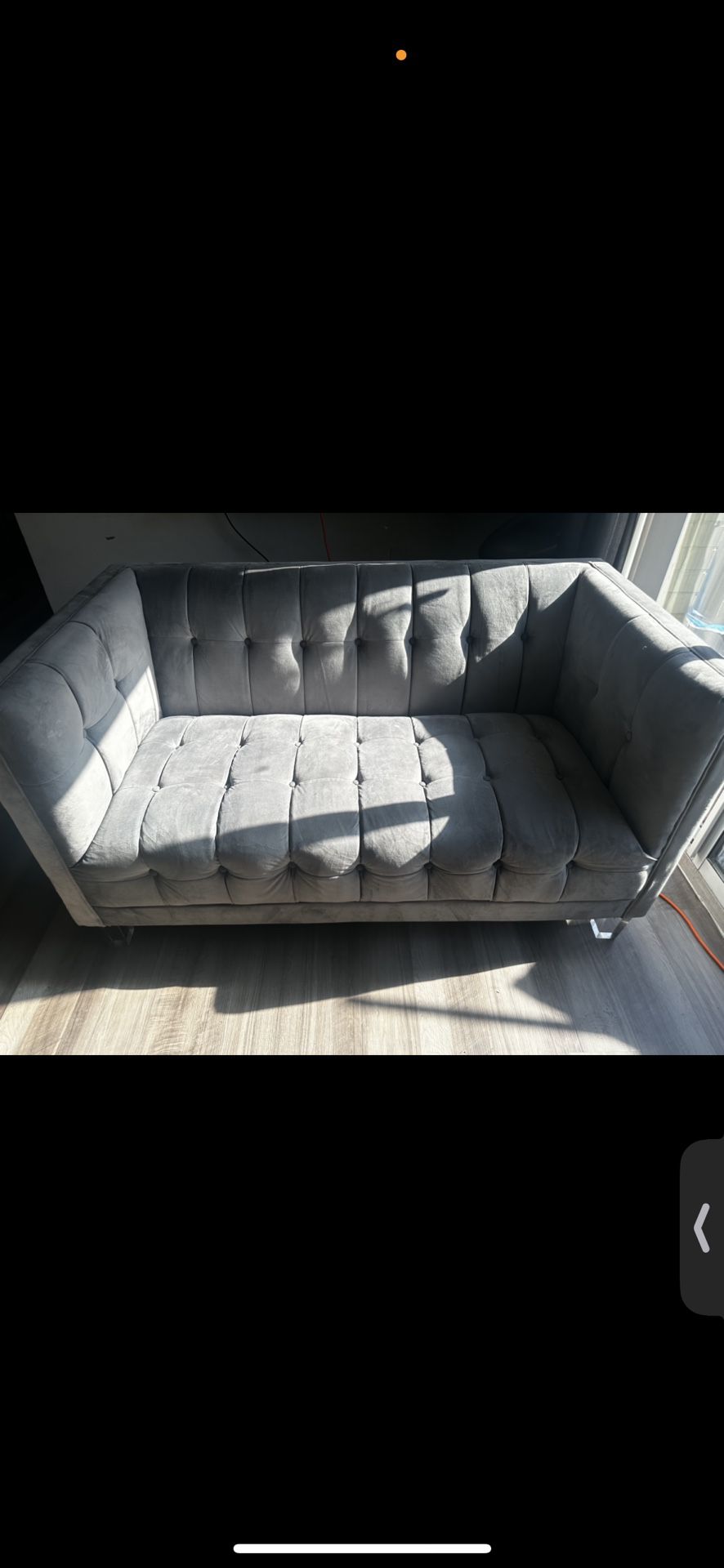 Gray 3 Piece Sofa Set  