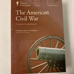 The Great Courses The American Civil War 8 DVD Set With Guidebook NEW Sealer’s 