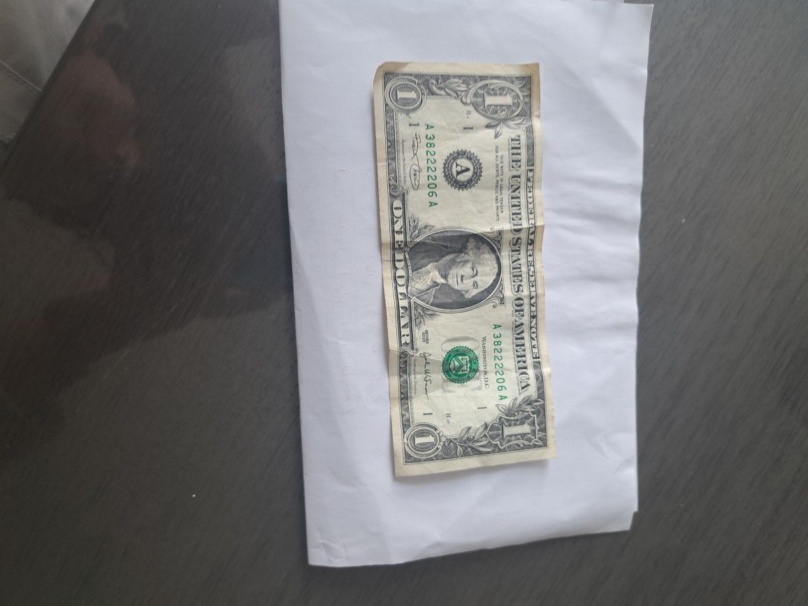 USA $1 Bill