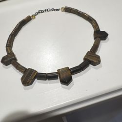 Tiger Stone Necklace 