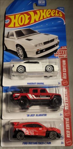Red Edition Hot Wheels